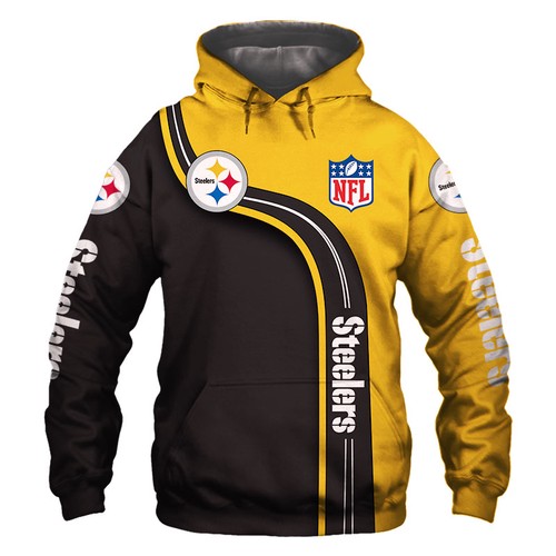 Amazon Sports Team Nfl Pittsburgh Steelers Hoodie 3D