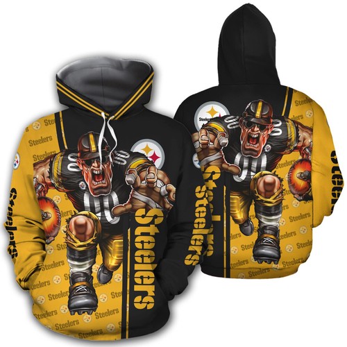 Amazon Sports Team Nfl Pittsburgh Steelers Hoodie 3D 13 Amazon Sports Team Nfl Pittsburgh Steelers Hoodie 3D