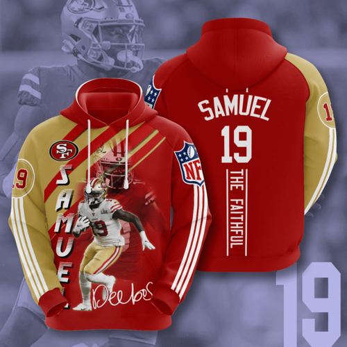 Amazon Sports Team Nfl San Francisco Hoodie 3D