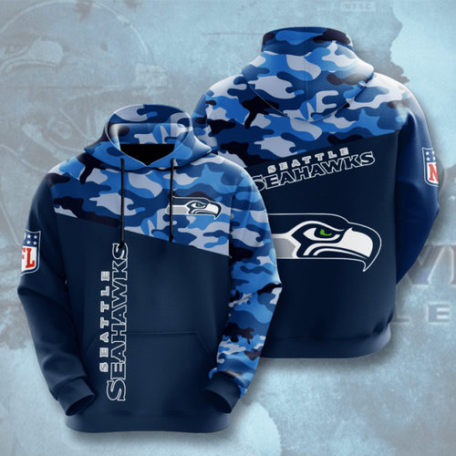 Amazon Sports Team Nfl Seattle Seahawks Hoodie 3D