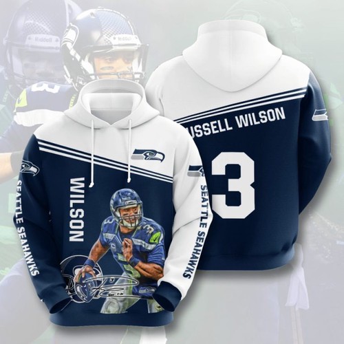 Amazon Sports Team Nfl Seattle Seahawks Hoodie 3D