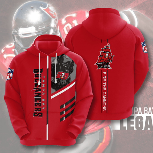 Amazon Sports Team Nfl Tampa Bay Buccaneers Hoodie 3D
