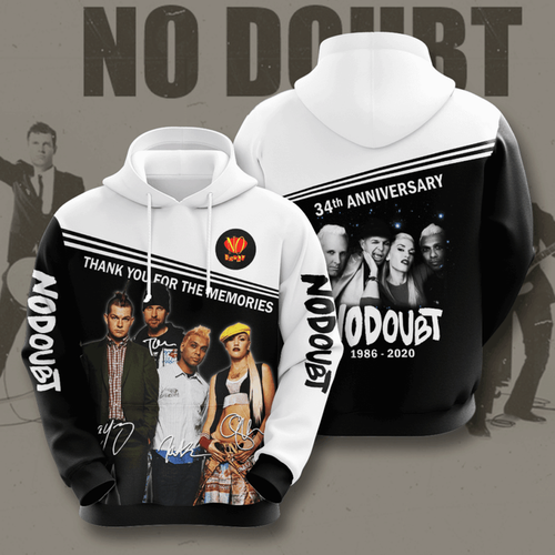 Amazon Sports Team No Doubt Hoodie 3D