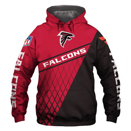 Amazon Sports Team Official Atlanta Falcons Nfl Hoodie 3D