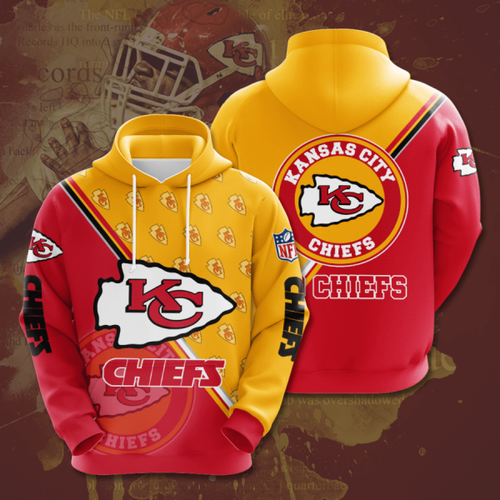 Amazon Sports Team Official Nfl Kansas City Chiefs Hoodie 3D