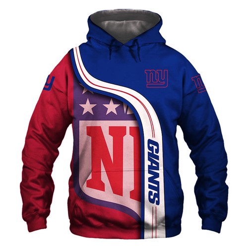 Amazon Sports Team Official Nfl New York Giants Hoodie 3D