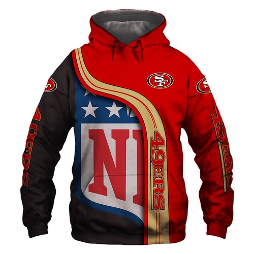 Amazon Sports Team Official Nfl San Francisco Hoodie 3D 8 Amazon Sports Team Official Nfl San Francisco Hoodie 3D