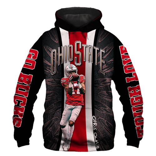 Amazon Sports Team Official Ohio State Buckeyes Nfl Hoodie 3D