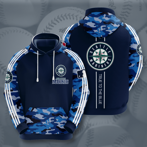 Amazon Sports Team Seattle Mariners Hoodie 3D