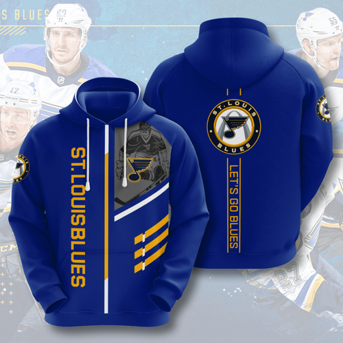 Amazon Sports Team St Louis Blues Hoodie 3D