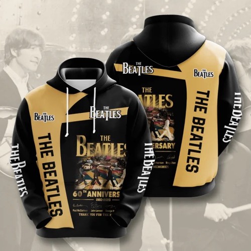 Amazon Sports Team The Beatles Hoodie 3D 9 Amazon Sports Team The Beatles Hoodie 3D