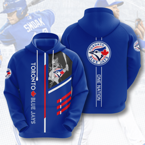 Amazon Sports Team Toronto Blue Jays Hoodie 3D