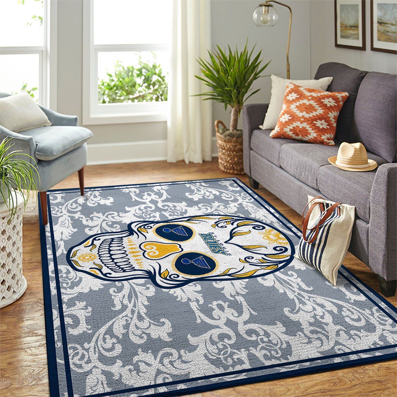 Amazon St. Louis Blues Living Room Area Rug