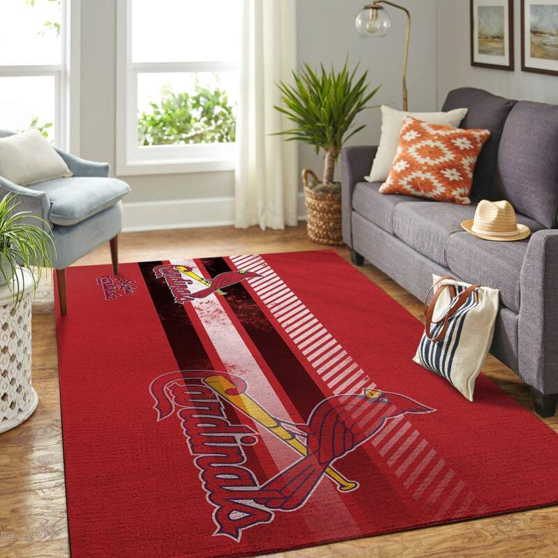 Amazon St. Louis Cardinals Living Room Area Rug