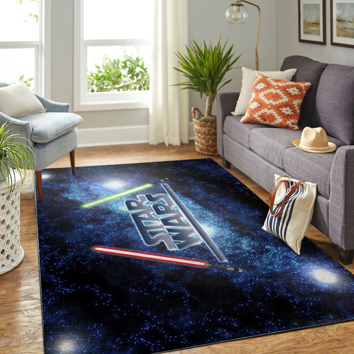Amazon Star War Symbol Living Room Area Rug