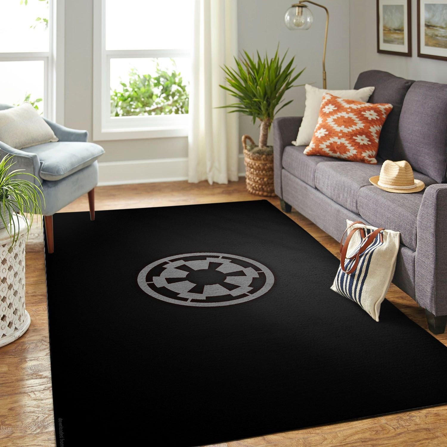 Amazon Star War Symbol Living Room Area Rug