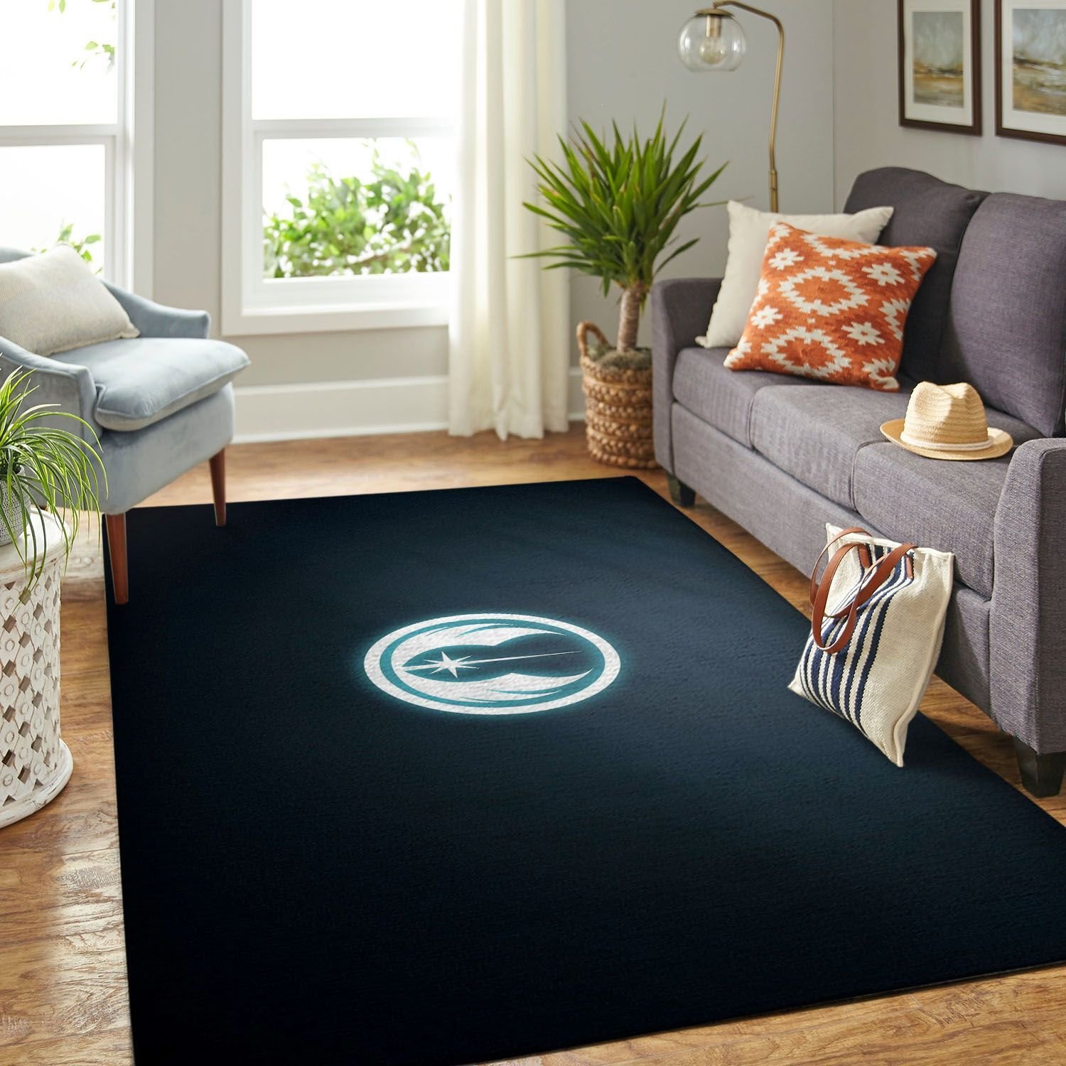 Amazon Star War Symbol Living Room Area Rug