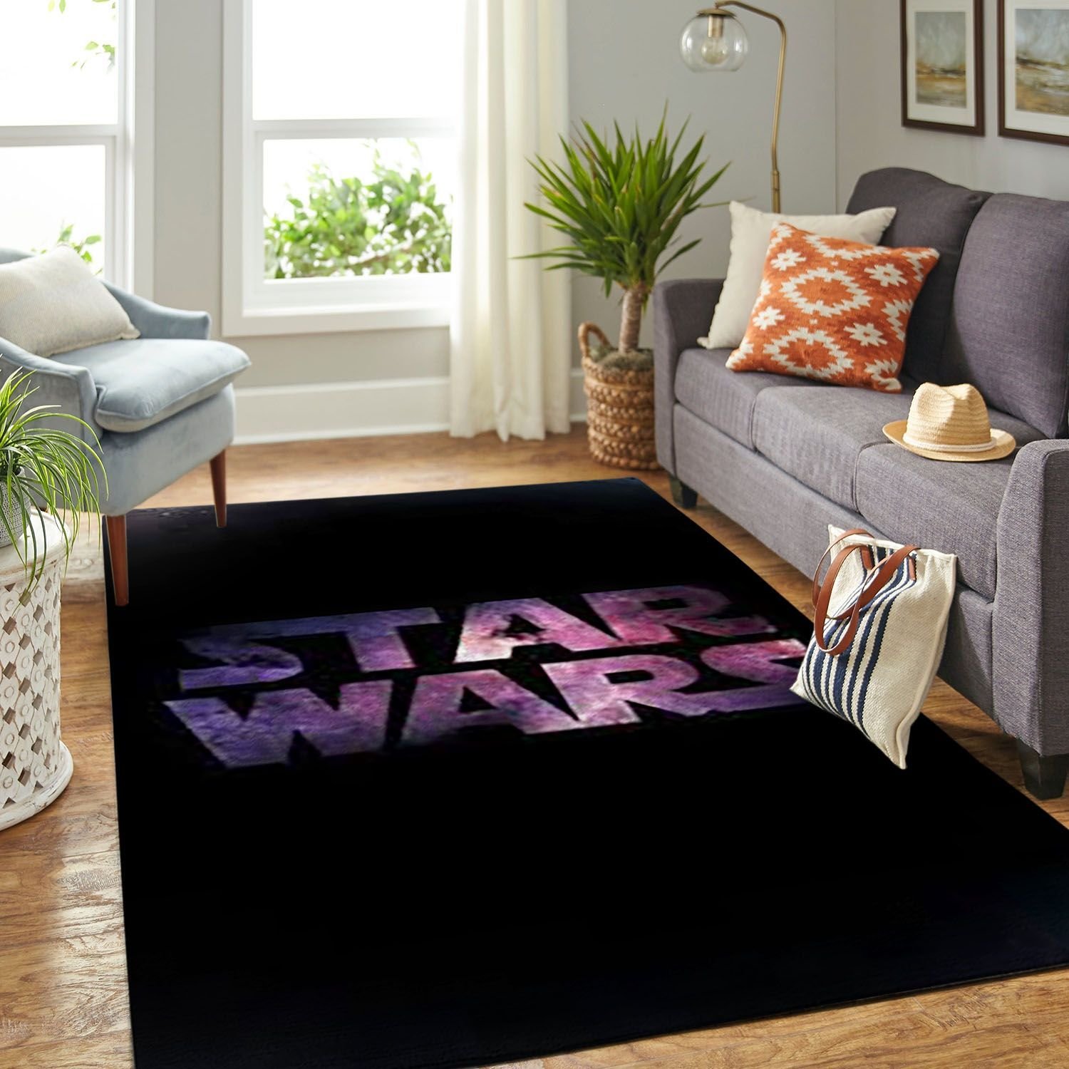 Amazon Star War Symbol Living Room Area Rug