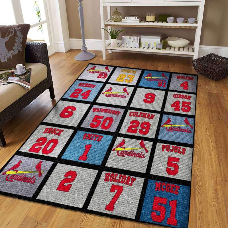 Amazon St.louis Cardinals Living Room Area Rug