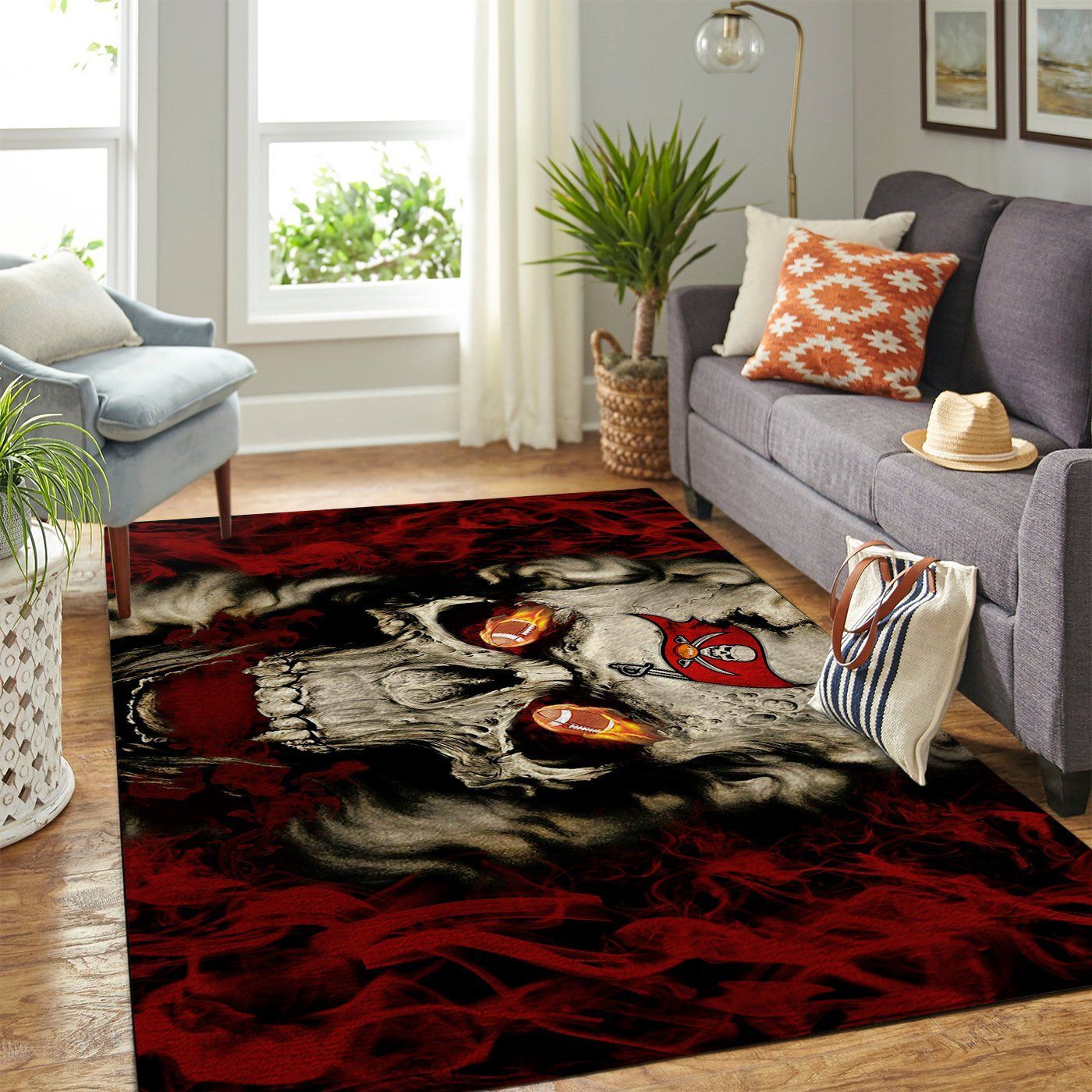 Amazon Tampa Bay Buccaneers Living Room Area Rug