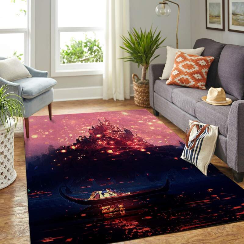 Amazon Tangled Disney Movie Living Room Area Rug