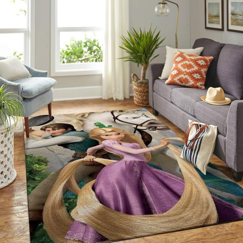 Amazon Tangled Disney Movie Living Room Area Rug