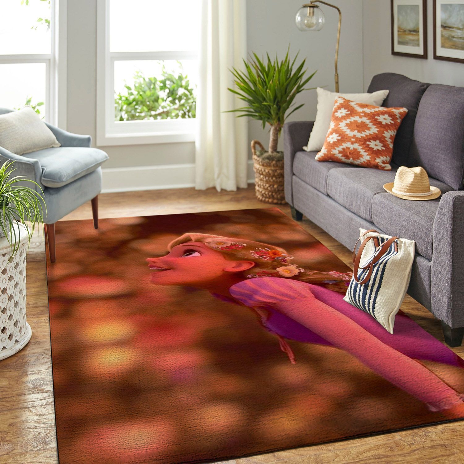 Amazon Tangled Disney Movie Living Room Area Rug 2 Amazon Tangled Disney Movie Living Room Area Rug