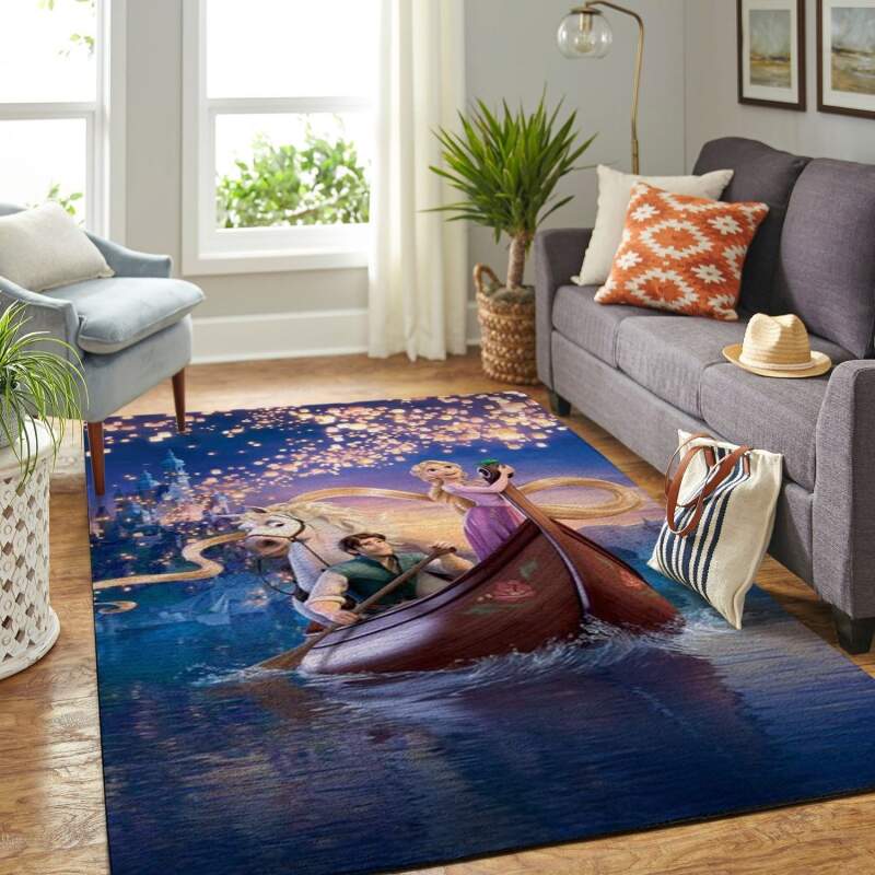 Amazon Tangled Disney Movie Living Room Area Rug