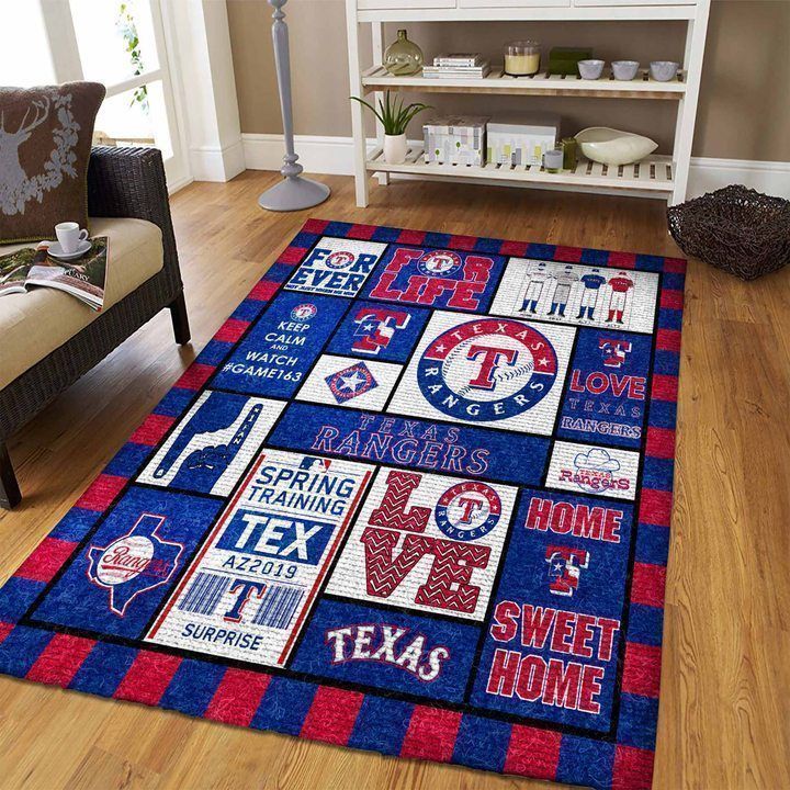 Amazon Texas Rangers Living Room Area Rug