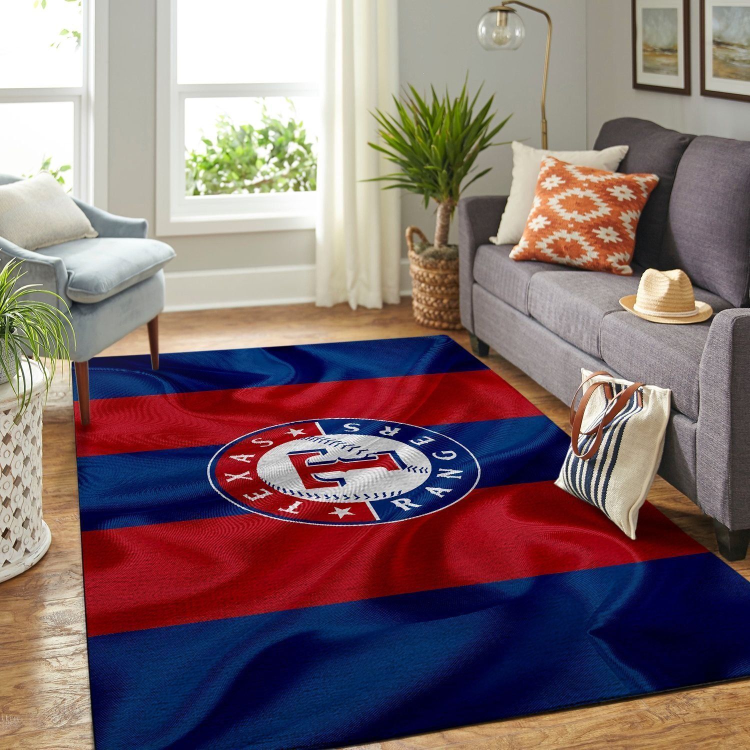 Amazon Texas Rangers Living Room Area Rug