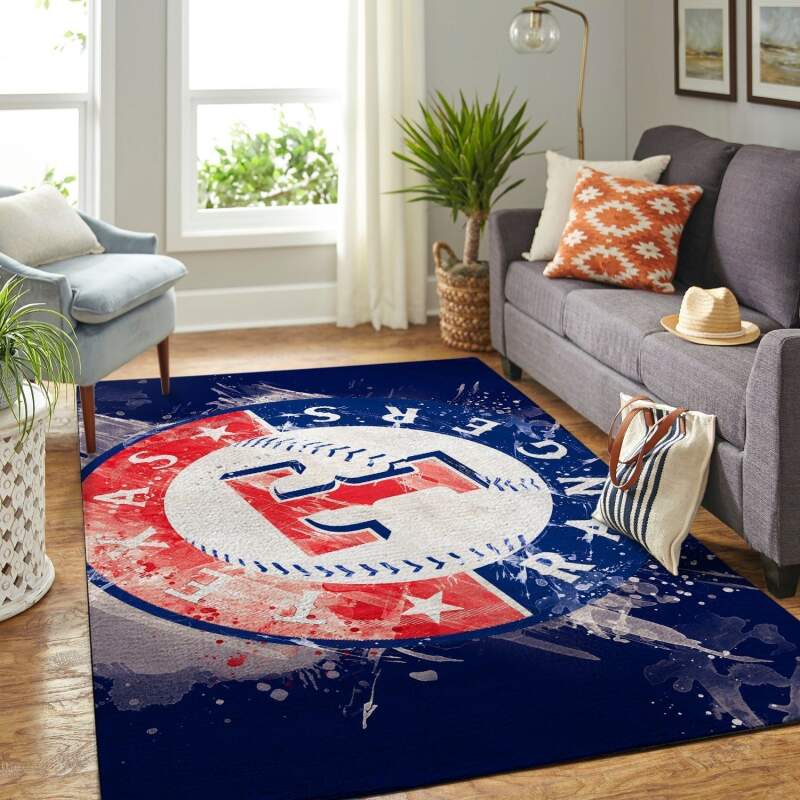 Amazon Texas Rangers Living Room Area Rug