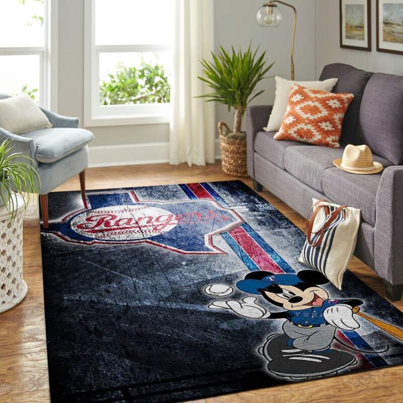 Amazon Texas Rangers Living Room Area Rug