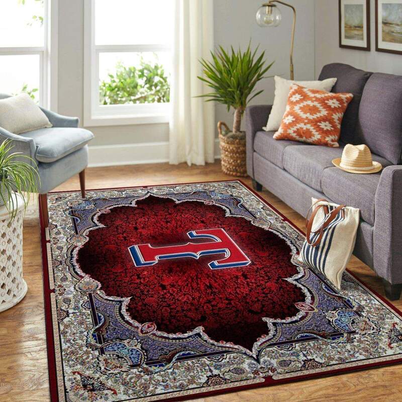 Amazon Texas Rangers Living Room Area Rug