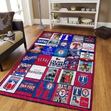 Amazon Texas Rangers Living Room Area Rug