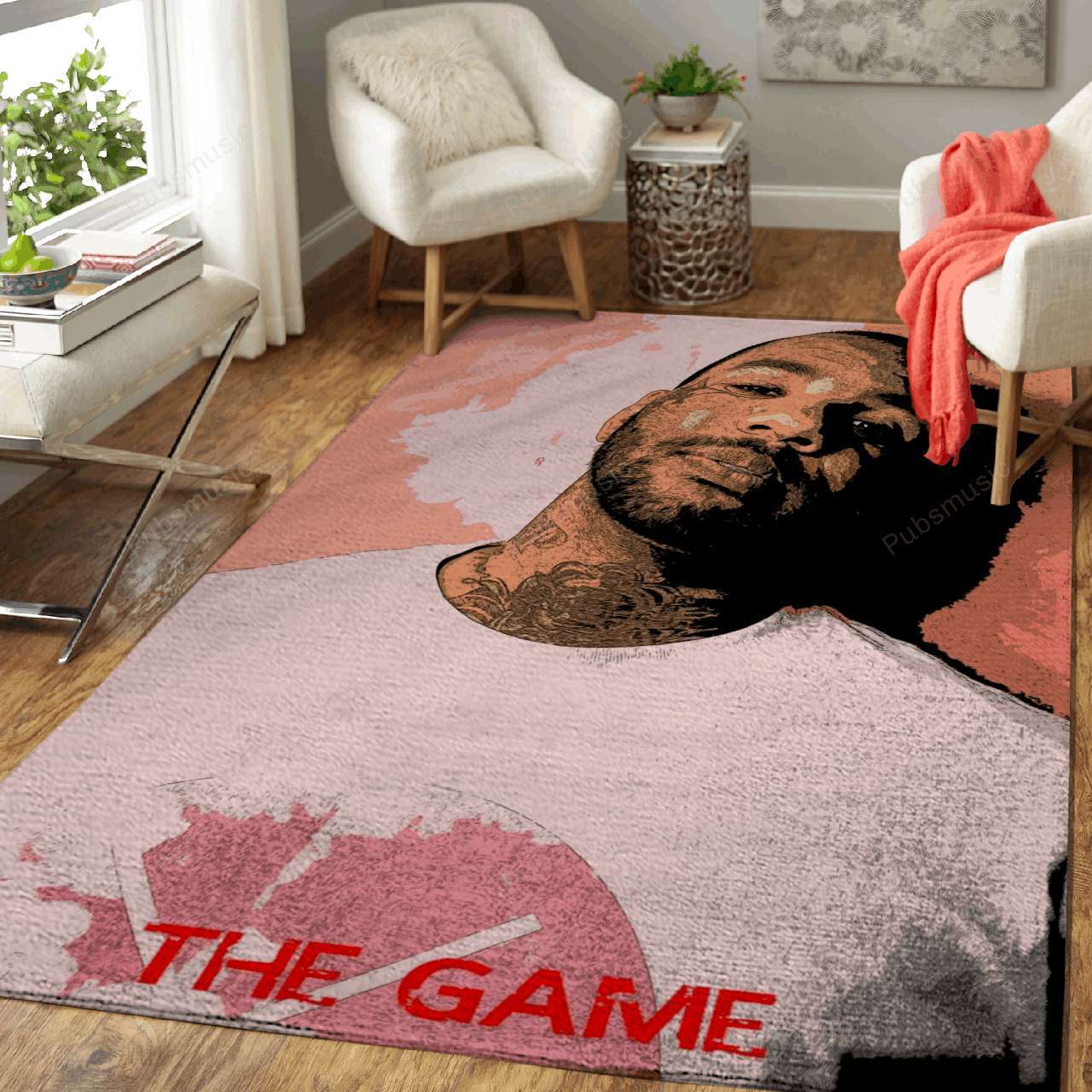 Amazon The Game Music Art For Fans Living Room Area Rug 2 Amazon The Game Music Art For Fans Living Room Area Rug