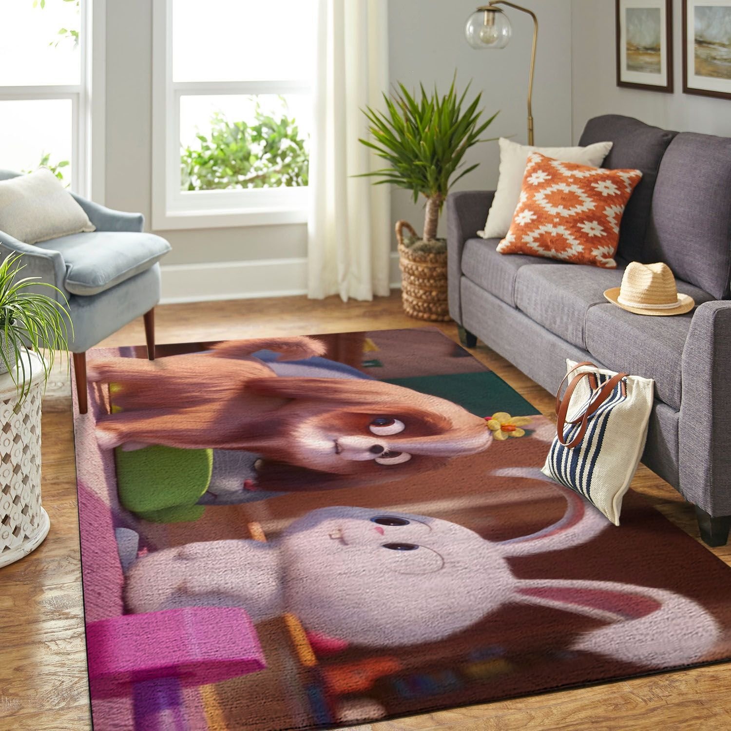 Amazon The Secret Life Of Pets2- Living Room Area Rug