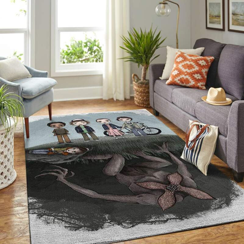 Amazon The Stranger Things- Netflix Teen Movie Living Room Area Rug 1 Amazon The Stranger Things- Netflix Teen Movie Living Room Area Rug