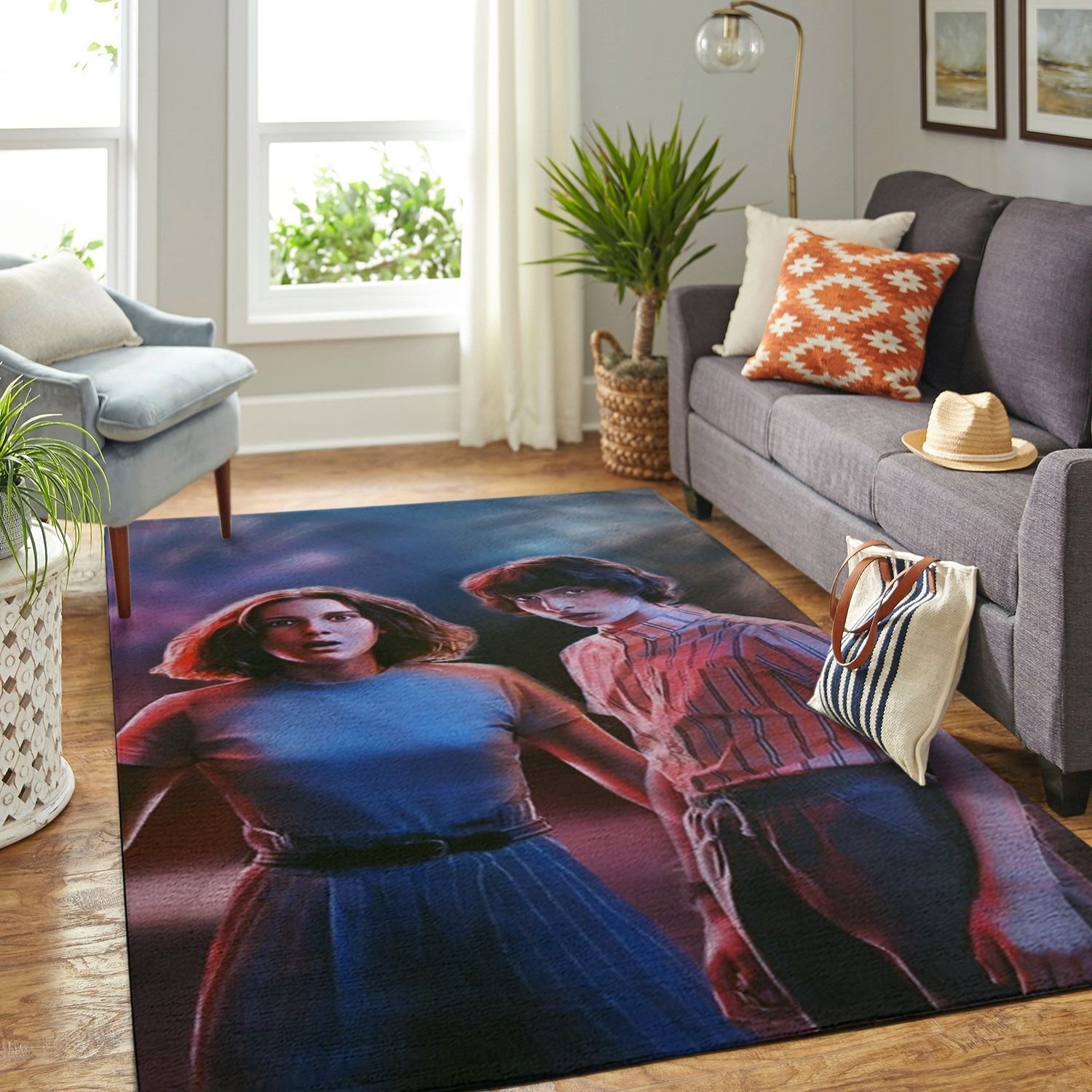 Amazon The Stranger Things- Netflix Teen Movie Living Room Area Rug 2 Amazon The Stranger Things- Netflix Teen Movie Living Room Area Rug
