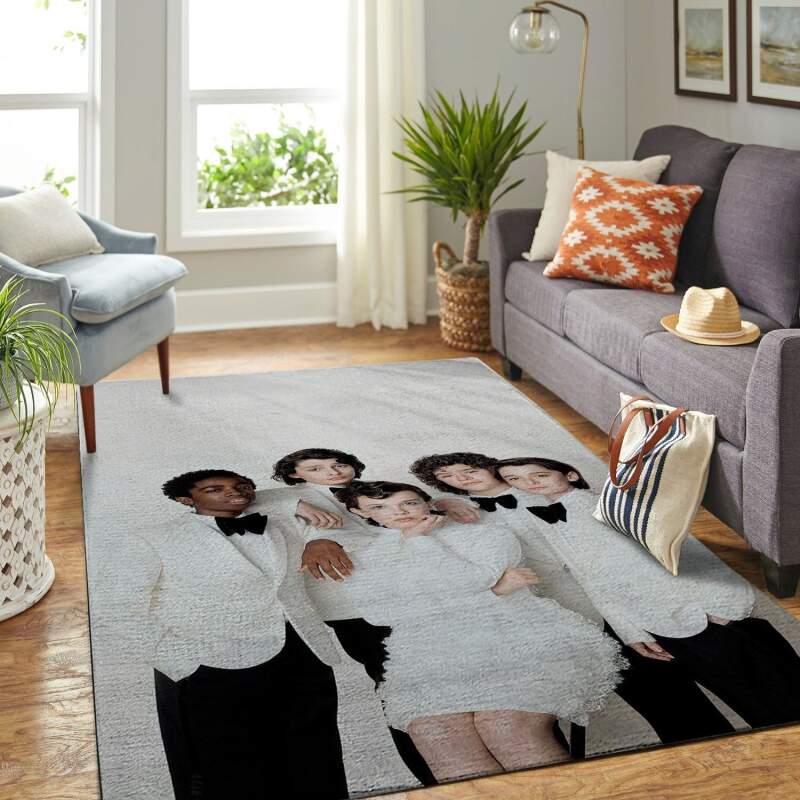 Amazon The Stranger Things- Netflix Teen Movie Living Room Area Rug
