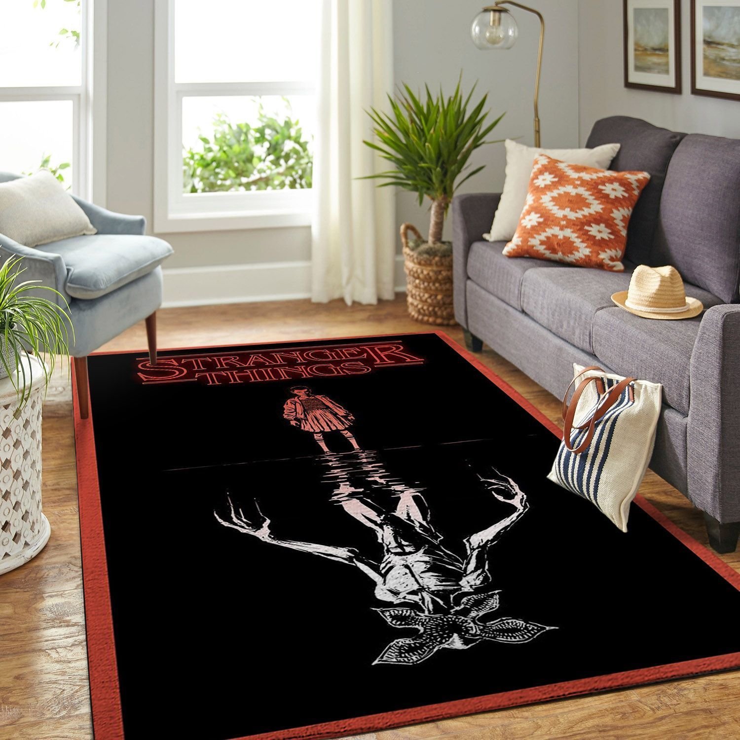 Amazon The Stranger Things- Netflix Teen Movie Living Room Area Rug 4 Amazon The Stranger Things- Netflix Teen Movie Living Room Area Rug