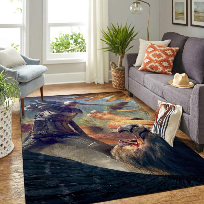 Amazon The Witcher Geralt Netflix Movie Living Room Area Rug 1 Amazon The Witcher Geralt Netflix Movie Living Room Area Rug