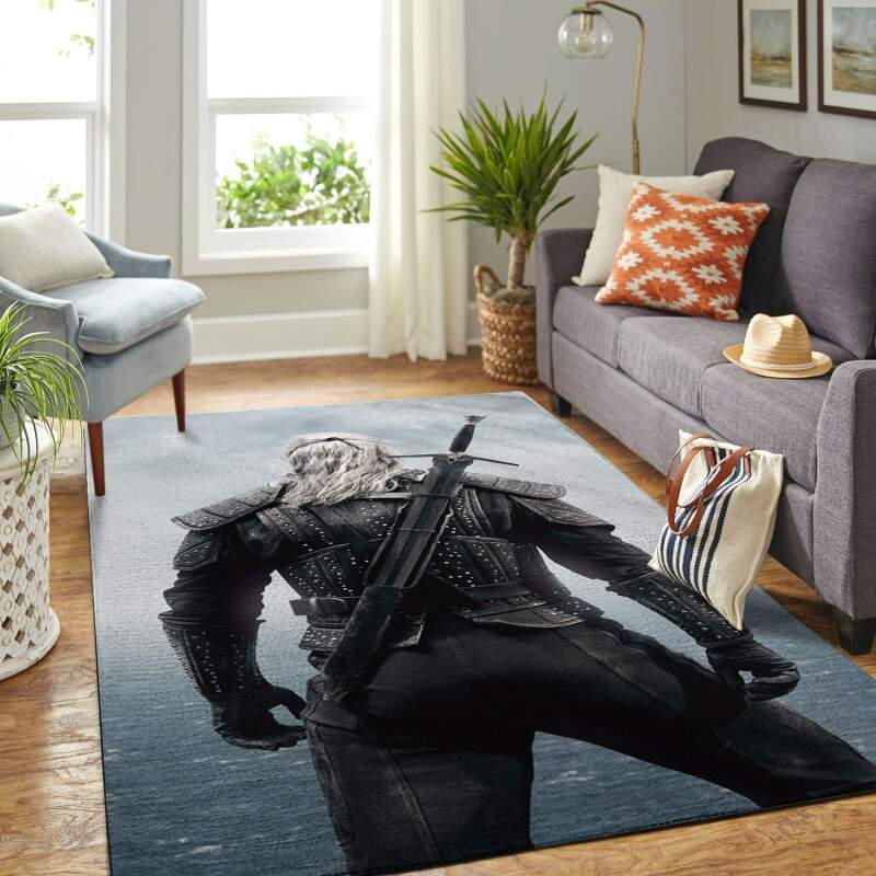 Amazon The Witcher Geralt Netflix Movie Living Room Area Rug 4 Amazon The Witcher Geralt Netflix Movie Living Room Area Rug