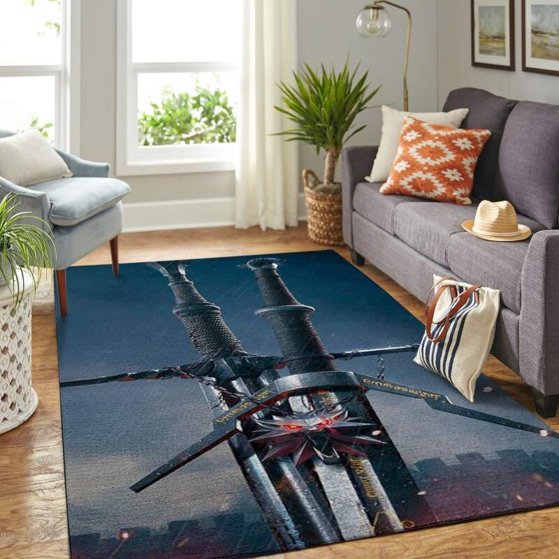 Amazon The Witcher Geralt Netflix Movie Living Room Area Rug