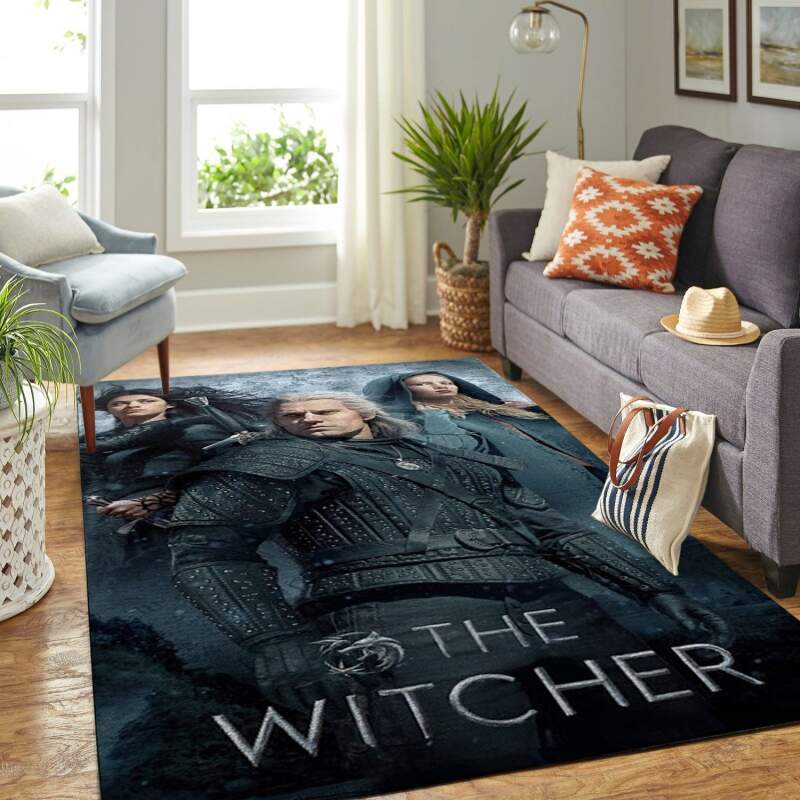 Amazon The Witcher Geralt Netflix Movie Living Room Area Rug 4 Amazon The Witcher Geralt Netflix Movie Living Room Area Rug
