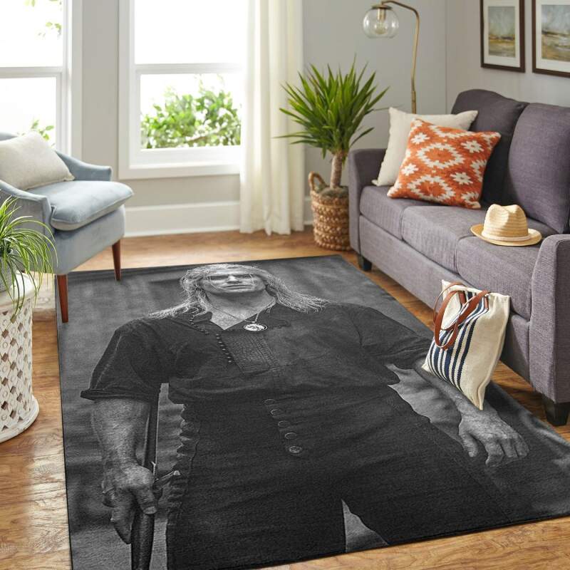 Amazon The Witcher Geralt Netflix Movie Living Room Area Rug