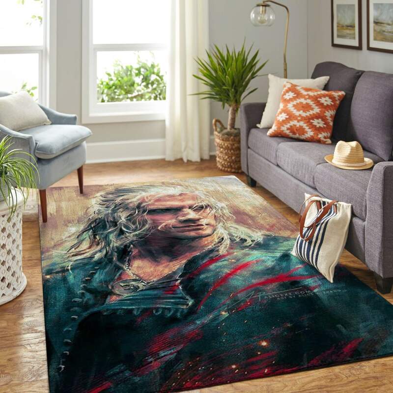 Amazon The Witcher Geralt Netflix Movie Living Room Area Rug