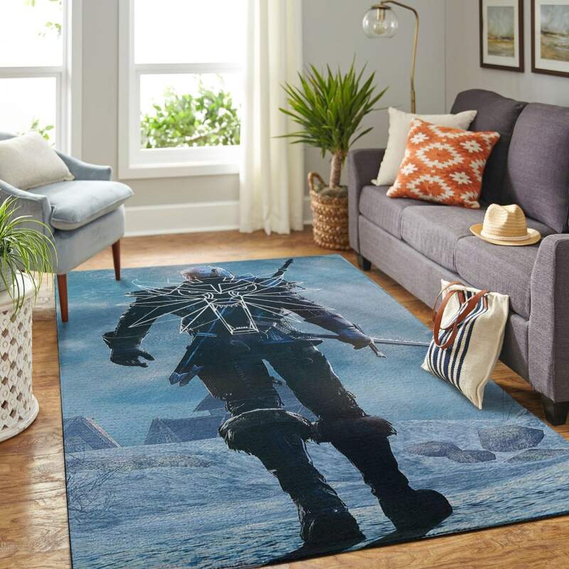 Amazon The Witcher Geralt Netflix Movie Living Room Area Rug 3 Amazon The Witcher Geralt Netflix Movie Living Room Area Rug