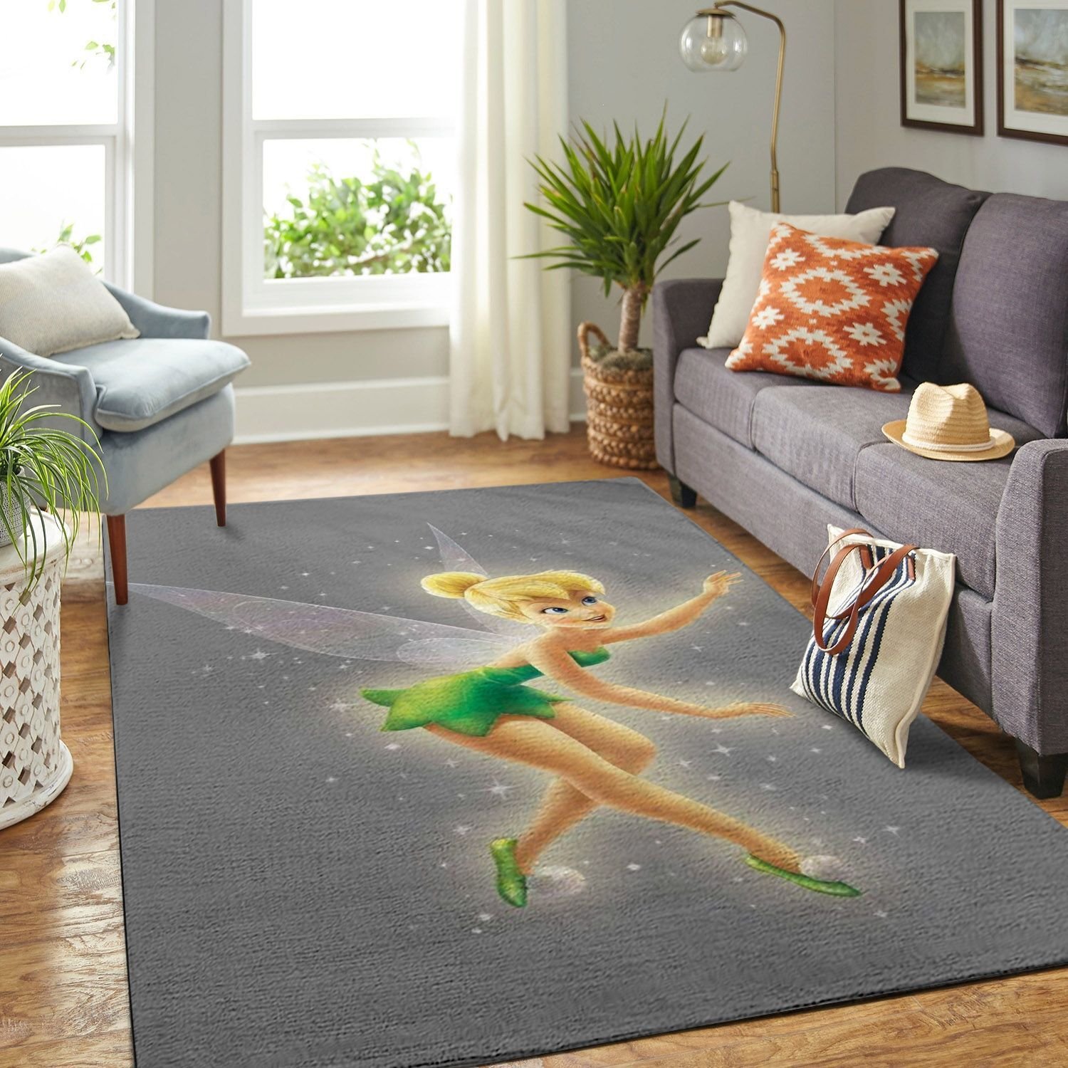 Amazon Tinkerbell Great Fairy Living Room Area Rug
