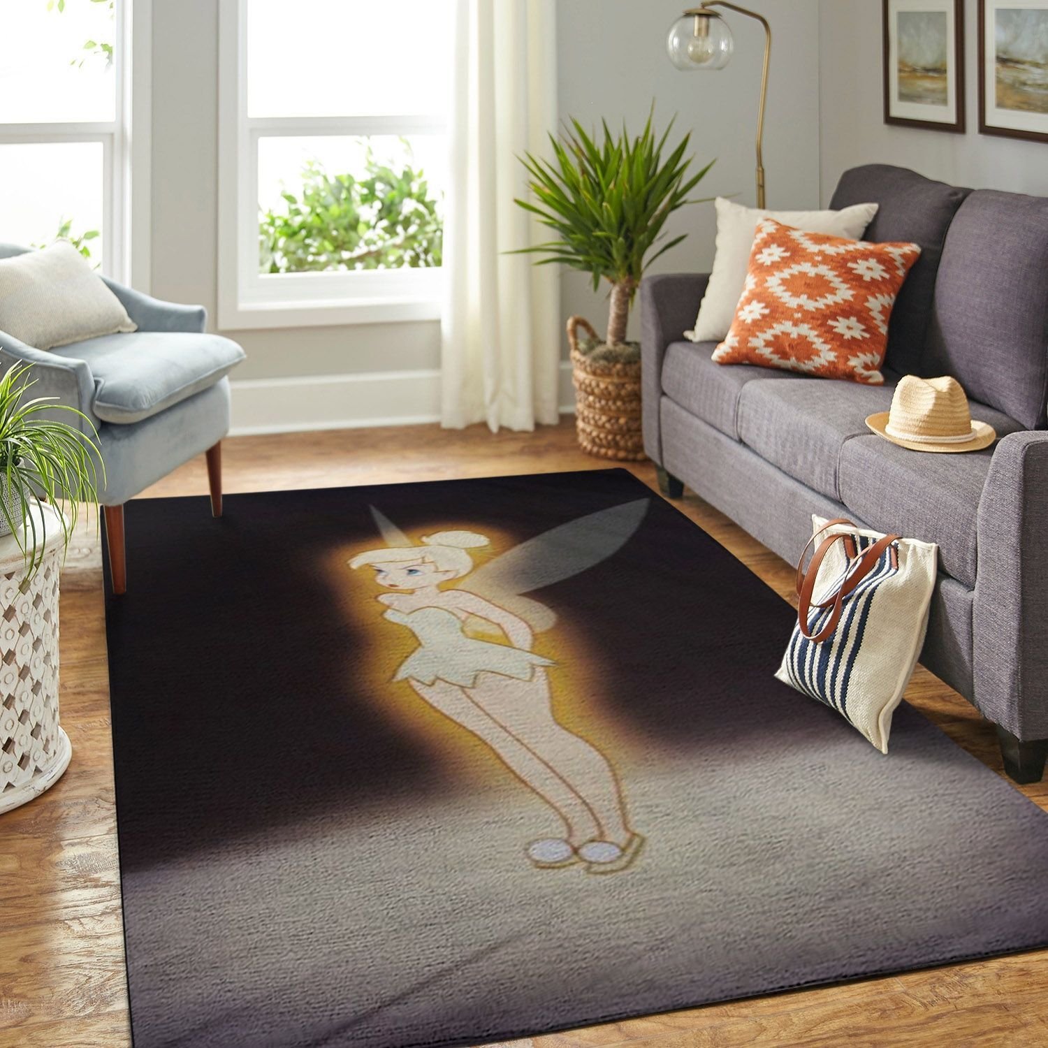 Amazon Tinkerbell Great Fairy Living Room Area Rug