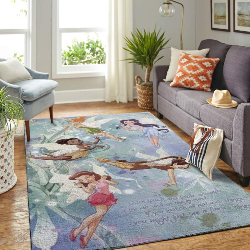 Amazon Tinkerbell Great Fairy Living Room Area Rug